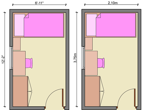 Kid S Bedroom Layouts With One Bed